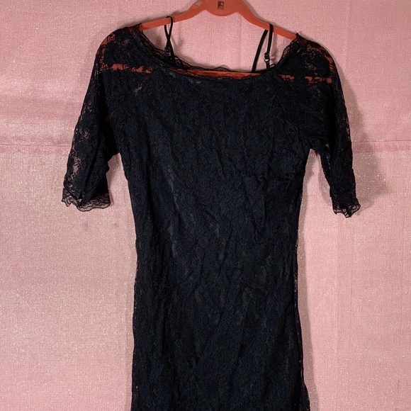 NWT Baluoke Stretch Lace Mini Dress (Juniors) - Picture 6 of 6